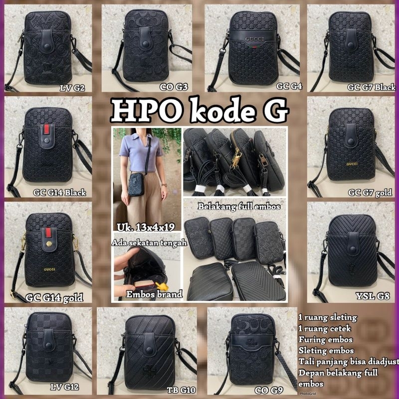 Dompet hp wanita serbaguna/tas selempang HP