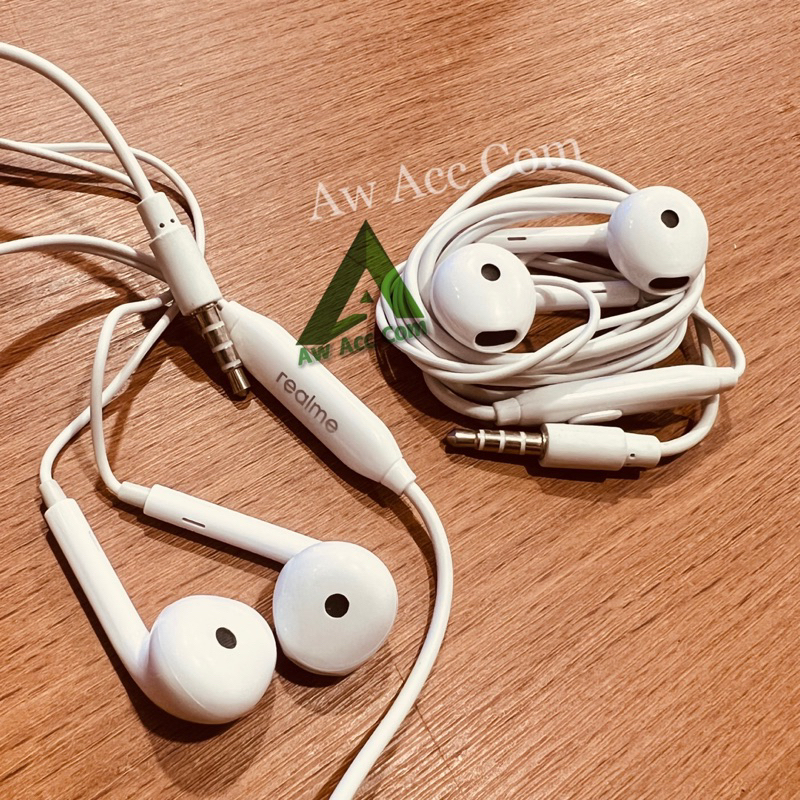 Headset Realme HD Sound Bass Stereo earphone Realme premium Quality c1 c2 c3 5 5i C11 C12 C15 C17 7i 8i C20 C21 C25 C30 C31 C35