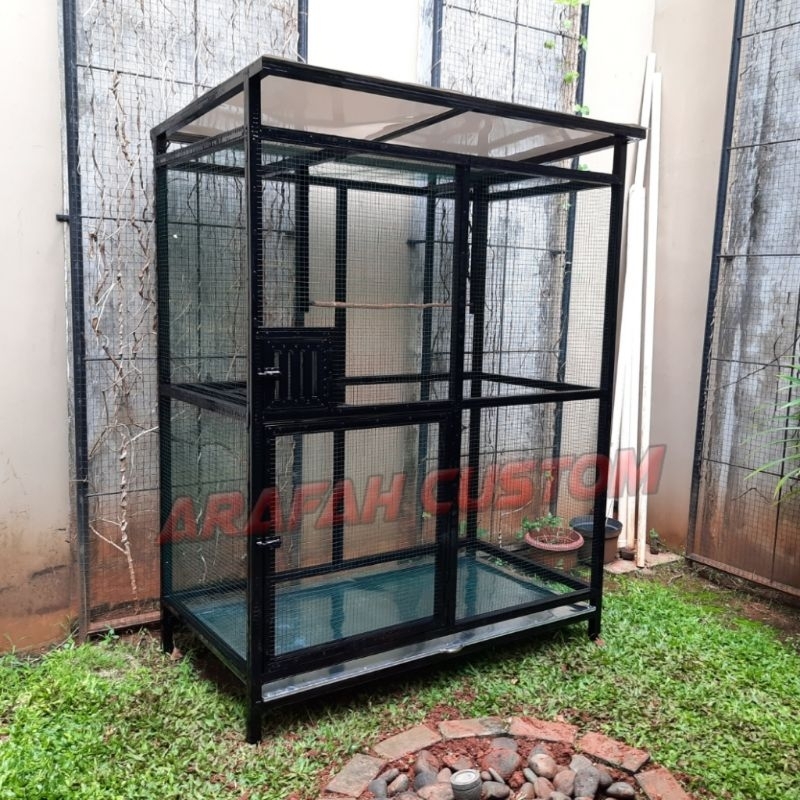 Sangkar Kandang Ternak Koloni Aviary Kotak Jumbo Burung Hantu Beo Kakak Tua Nuri Jalak Perkutut Falk