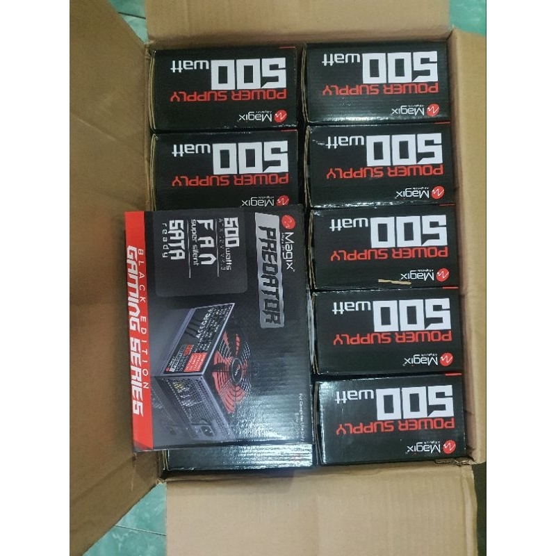 PSU - Power Supply 500w - Fan 12cm Predator Magix9