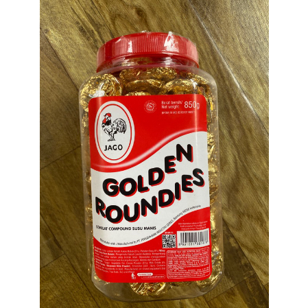 

Coklat Delfi Coin Golden Roundies Toples 850g Coklat Koin Jago Toples