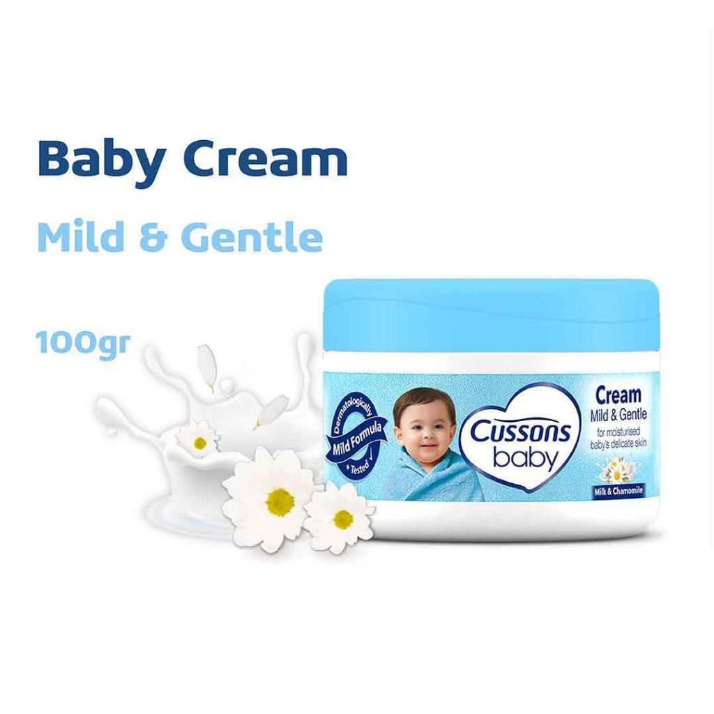 Cream Baby* Cussons Baby* Milk &amp; Chamomile* 50gr