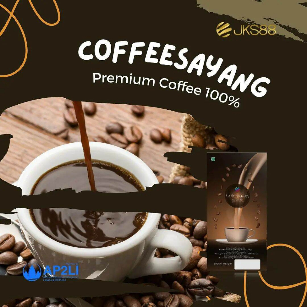 

Coffe Sayang Minuman Serbuk Kopi Gula dan Krimer harga 1box isi 5 sachet original