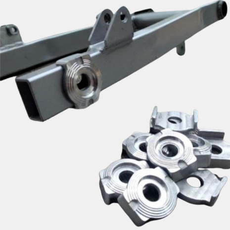 Pemanis Swing Arm Kaze CNC 2 Biji Kanan Kiri Manisan Kancing Swing Arem Kaze Model CNC Set 2 Pcs ( MANISAN SAMPING KAZE )