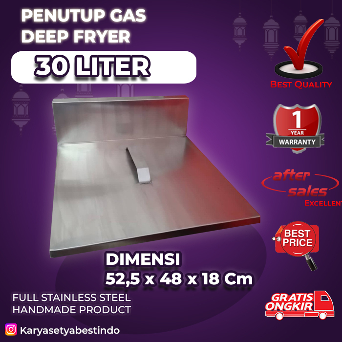 Cover / Tutup Deep Fryer 30 Liter Bestindo