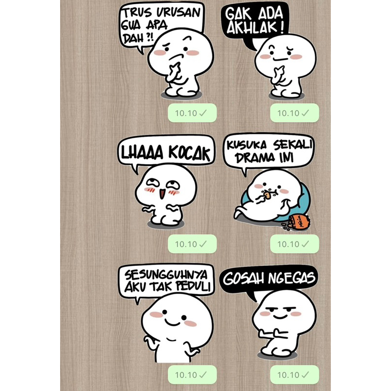 

PAKET STIKER WHATS ~ APP PENTOL ( NON GERAK )