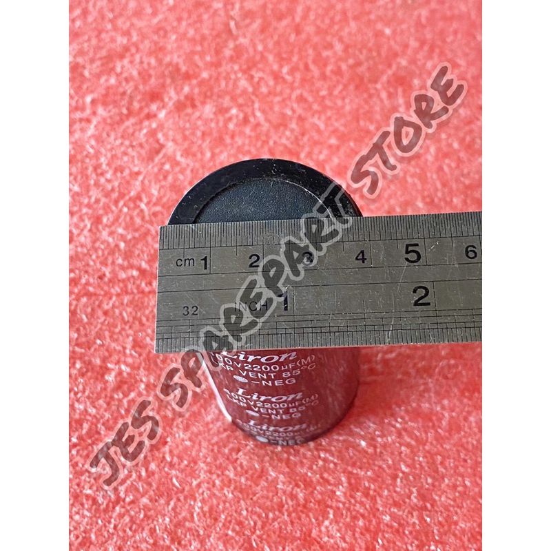 ELCO 2200UF 400V ORIGINAL LIRON