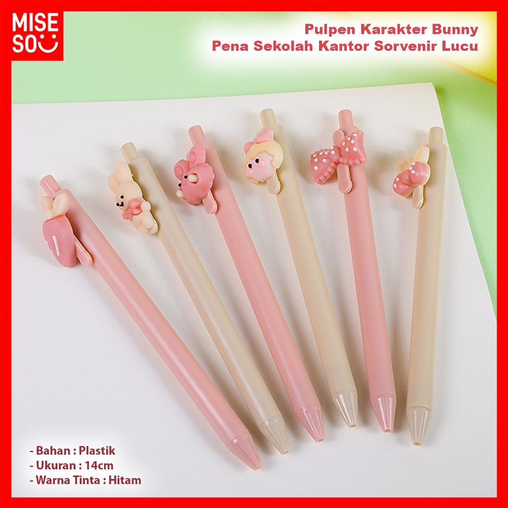 

Pulpen Pena Sekolah Kantor Sorvenir Karakter Bunny Lucu ℳ 1003