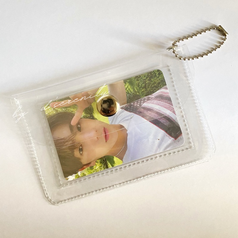 Dompet Transparan PVC • Card Wallet - Dompet Kartu Plastik