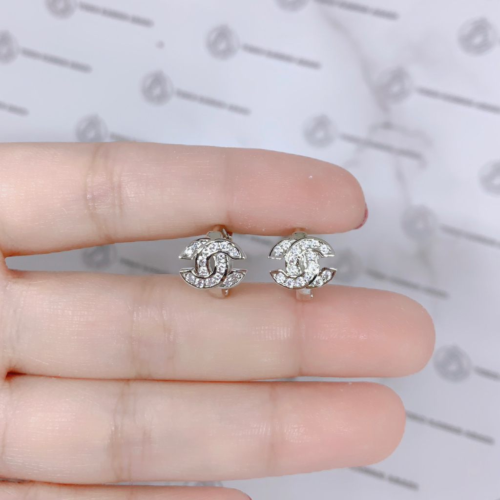 Anting Xuping Silver Perhiasan Fashion Wanita Model Jurai Permata Sawo *46