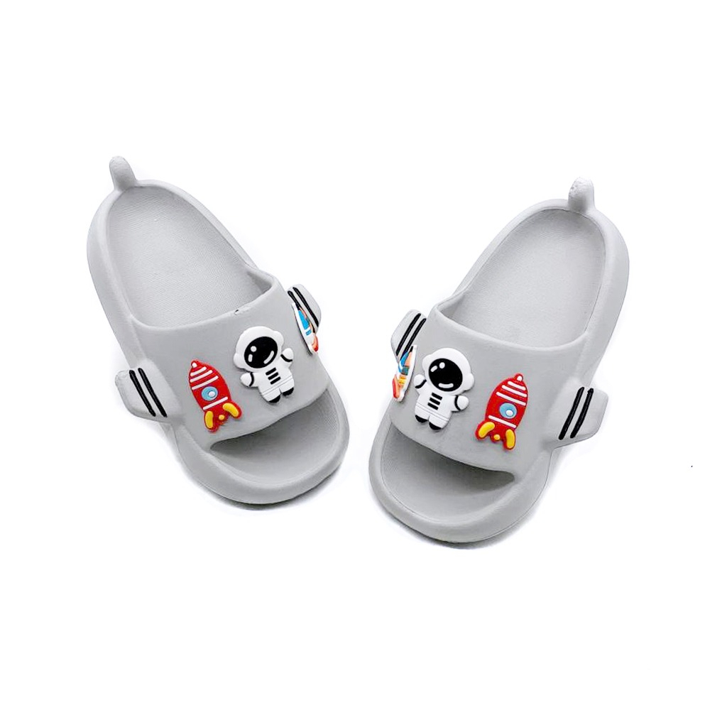 Sandal Slop Anak Laki Laki Model Terbaru Lucu Motif Asronot Kekinian