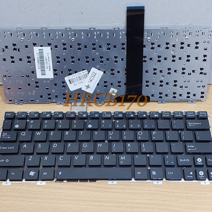 Keyboard Asus Eee Pc 1015 1015B 1015Bx 1015Cx 1015P 1016 1018 Series HITAM