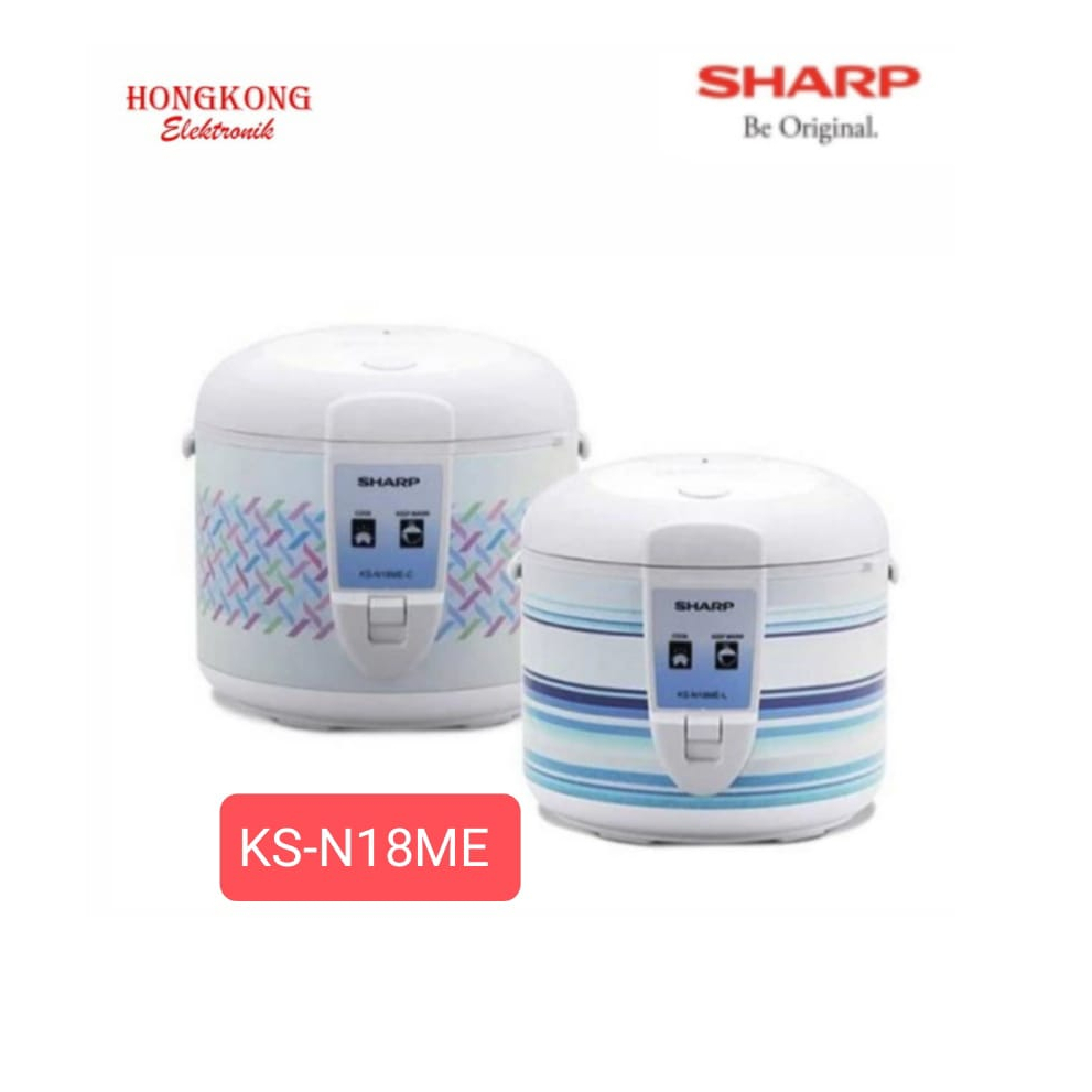 RICE COOKER MAGIC COM 1.8 L SHARP KS-N18ME-L/C KS N18 ME L/C Penanak Nasi