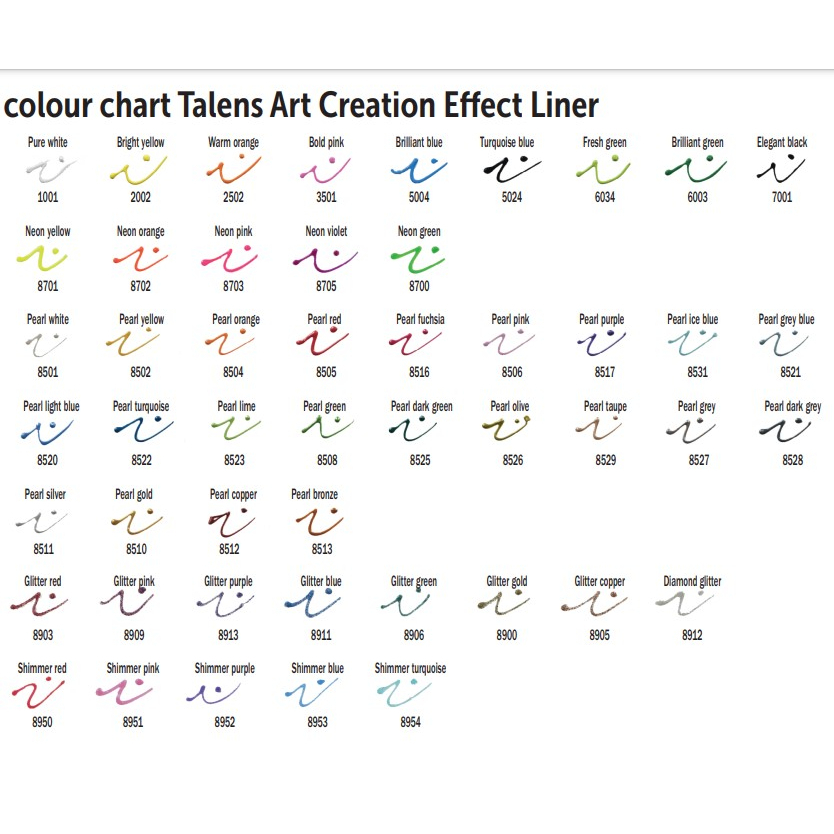 

Talens Art Creation Effect Liner 28ml SF6