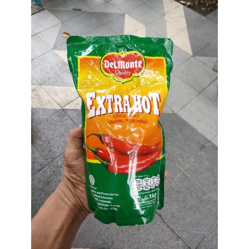 

Saus sambal delmonte extra hot / Saus sambal extra pedas 1 kg