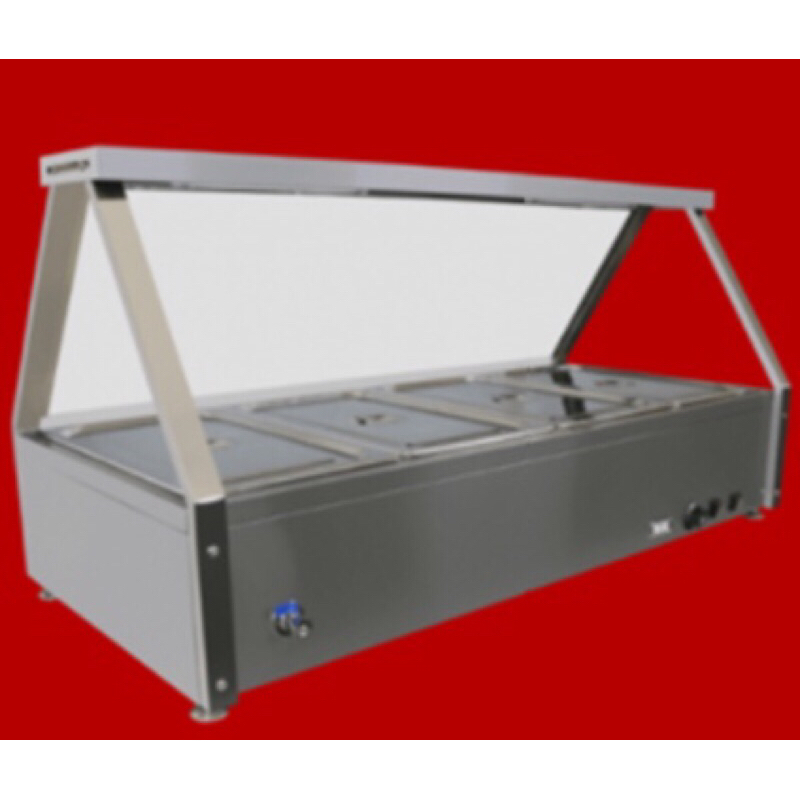 Fomac Electric Bain Marie Showcase BMS-E4 / Mesin Pemanas Makanan