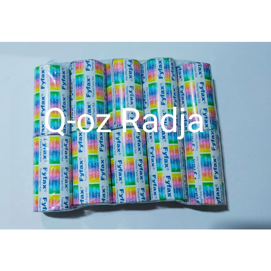 

Kertas Struk / Register Thermal Roll Fy Fax 57 mm x 30 m