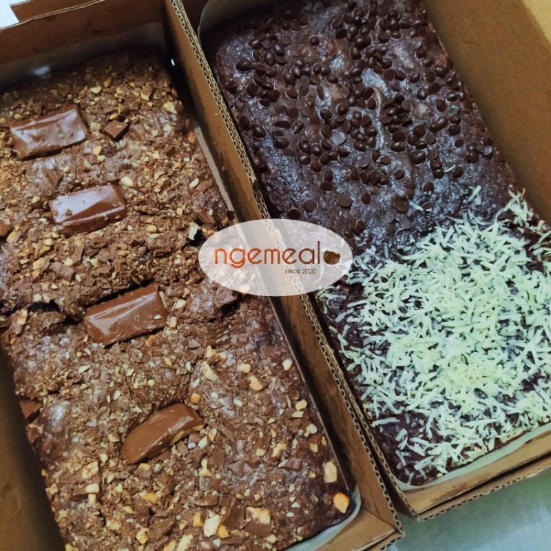 

Brownies Panggang Lumer (Pamer) by Ngemeal