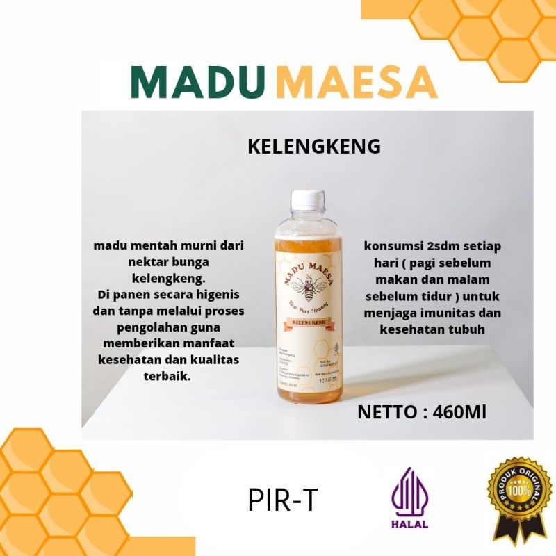 

Madu Maesa II Kelengkeng 460 ML 100% Original