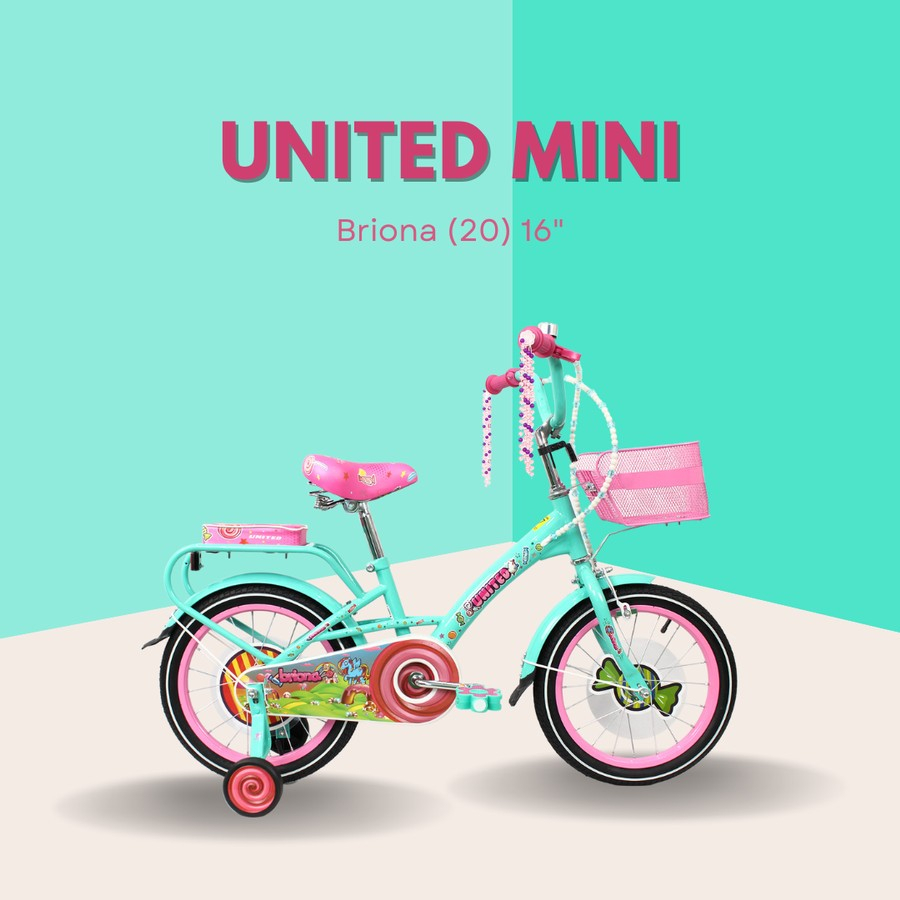 Sepeda United Mini Briona Sepeda Anak Perempuan seepda anak perempuan sepeda anak cewek - onlineprat
