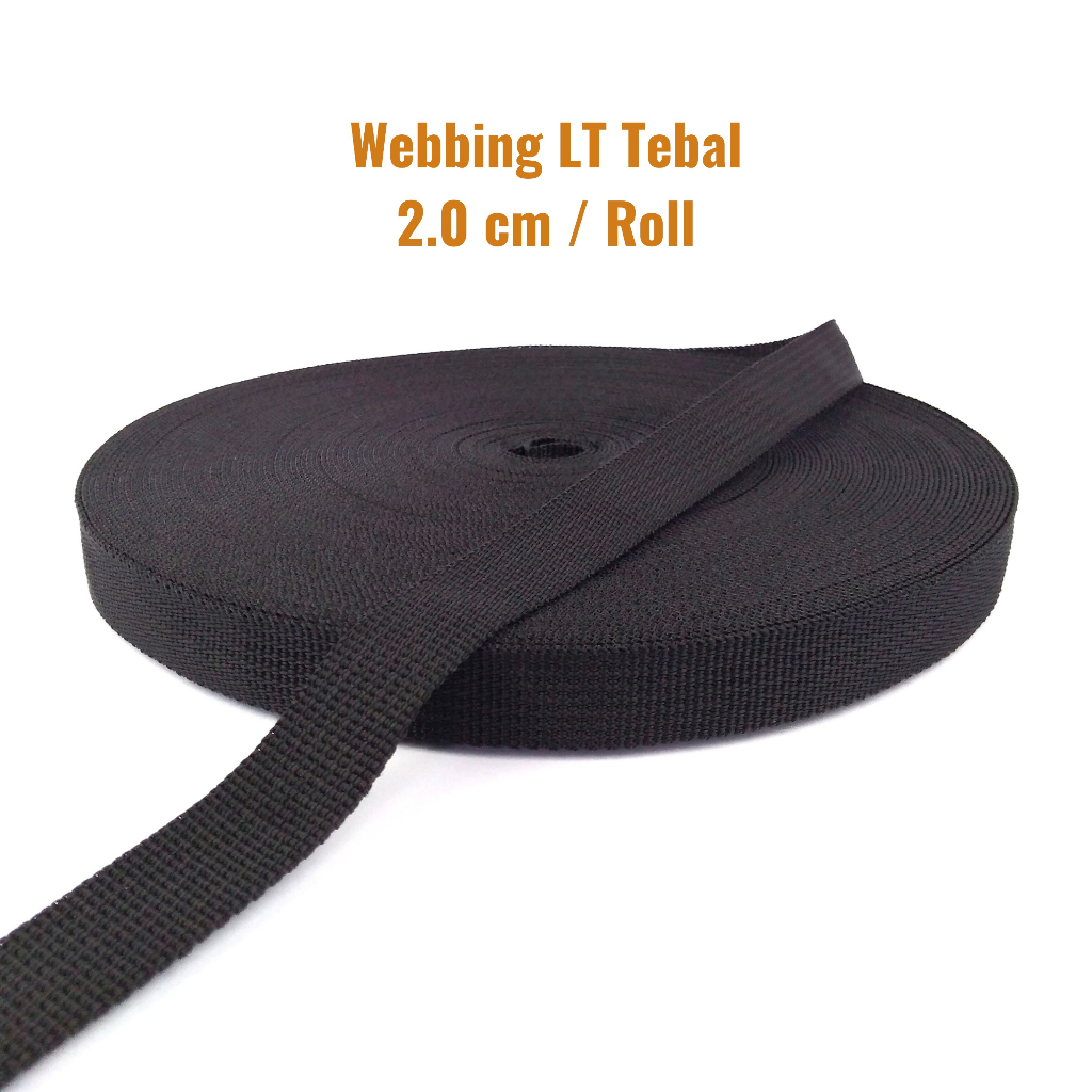 Tali Webbing / Bisban Tas LT 2.0 cm Tebal
