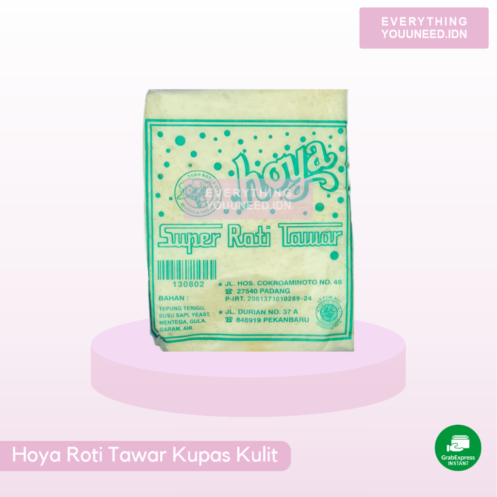 

Roti Tawar / Hambar Kupas Kulit Kecil Hoya