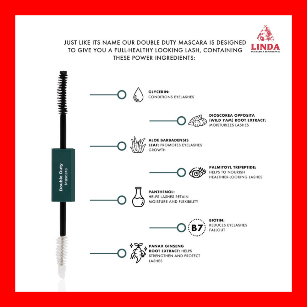 LUXCRIME Double Duty Mascara 5ml