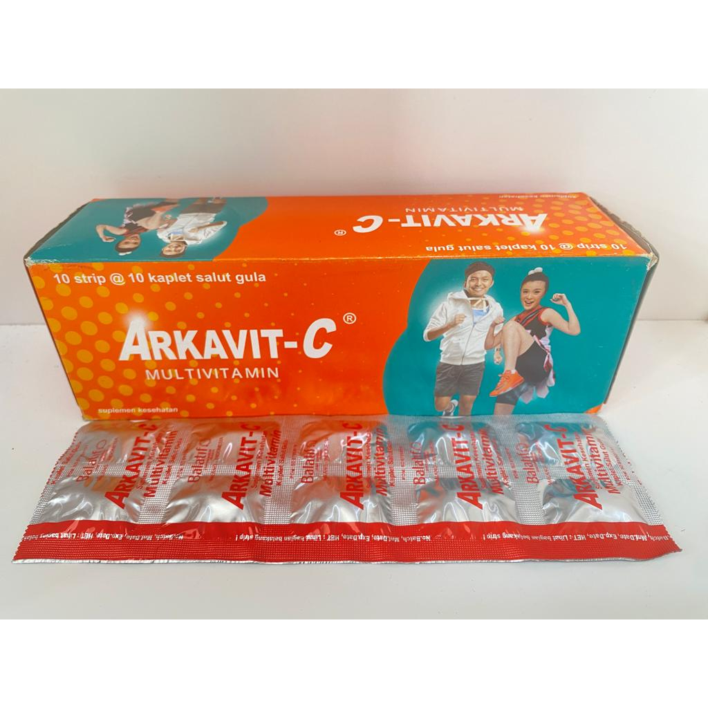 Arkavit C l Multivitamin l Daya tahan tubuh l Suplemen kesehatan l sistem imun