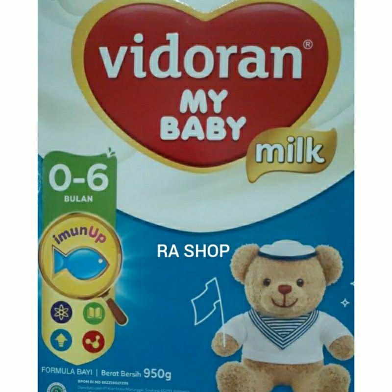 Susu Vidoran my baby 0-6 dan 6-12 950g