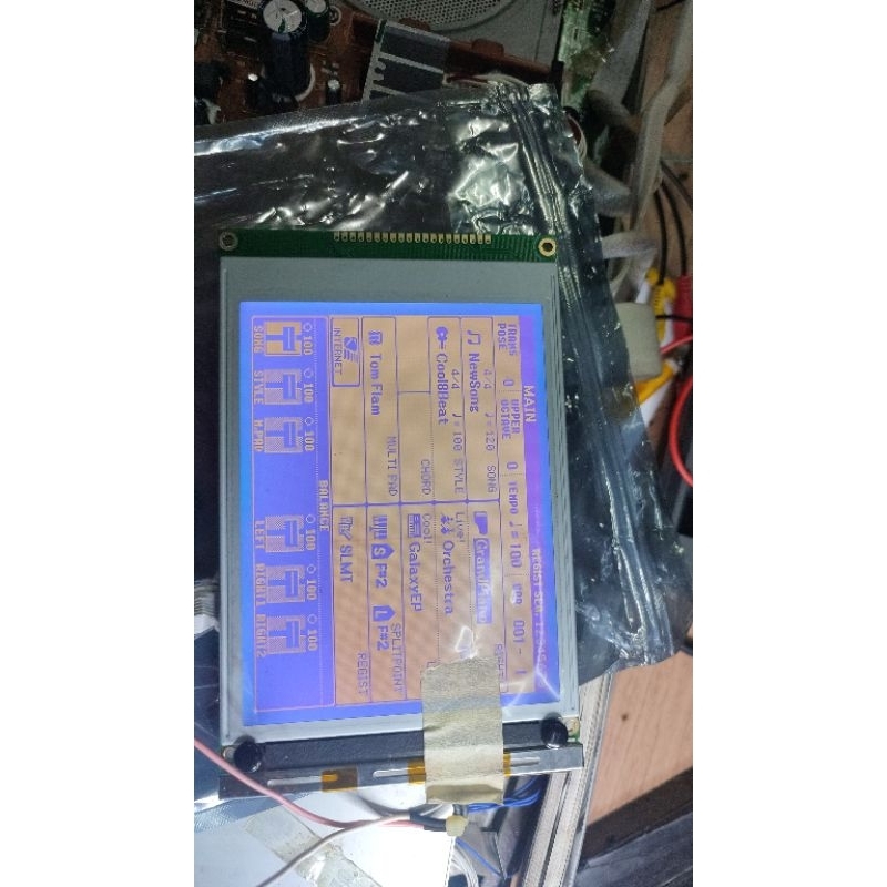 lcd yamaha psr1500