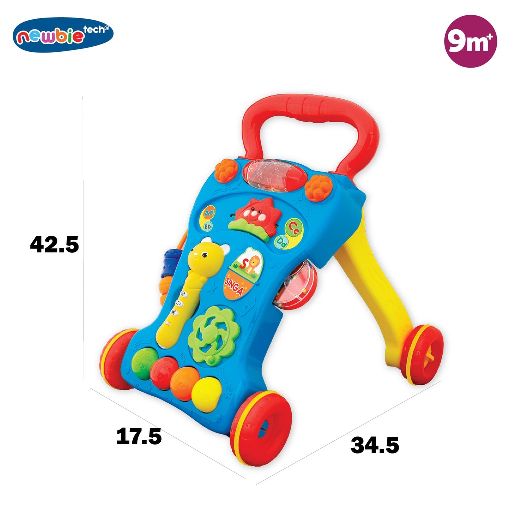 Mainan Bayi Belajar Berjalan Baby Push Walker Cotton / Alat Bantu Belajar Berjalan Bayi / Baby Walker