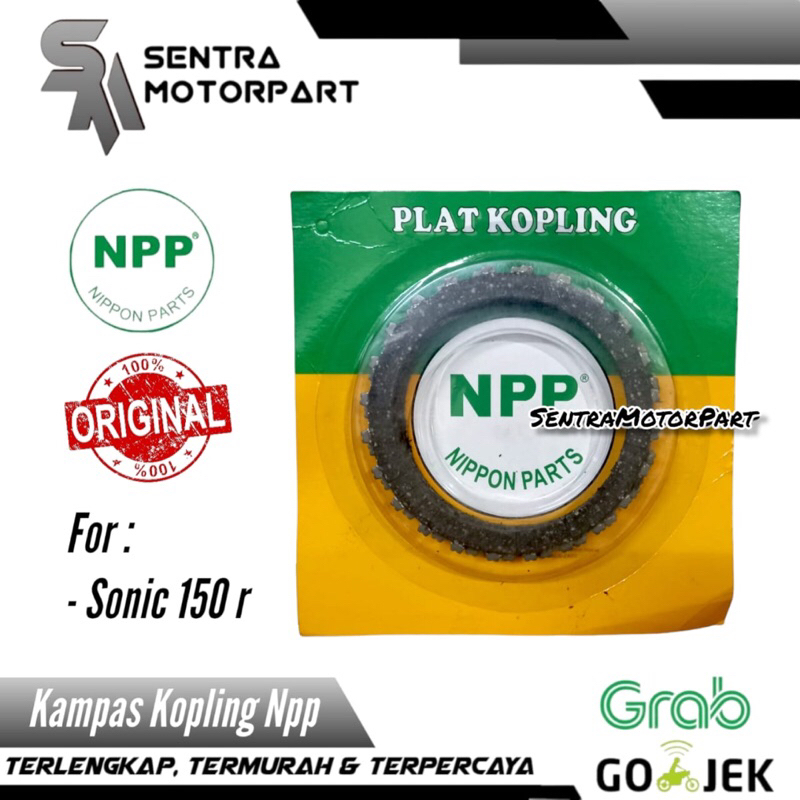 Kampas plat kopling sonic 150 supra gtr 150 cb150 led original npp