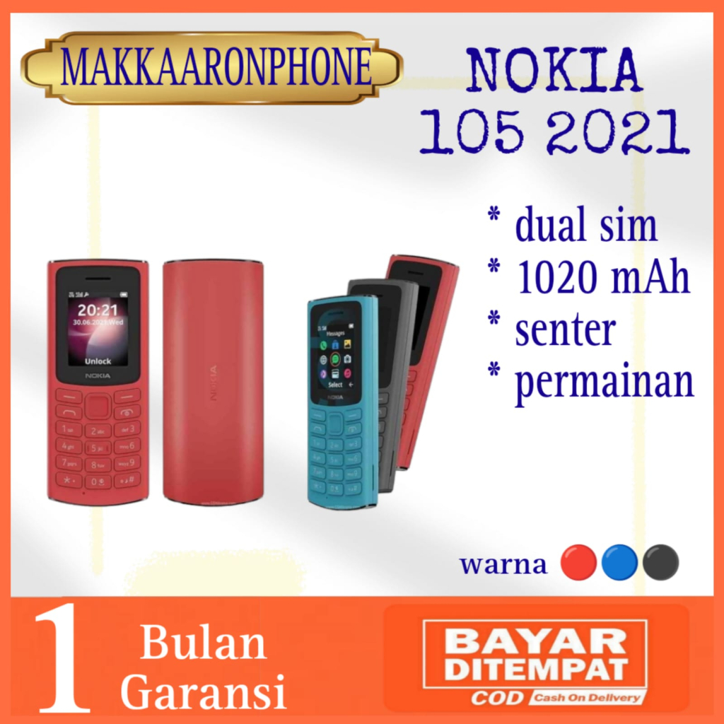 HANDPHONE NEW 105 2021 TERMURAH