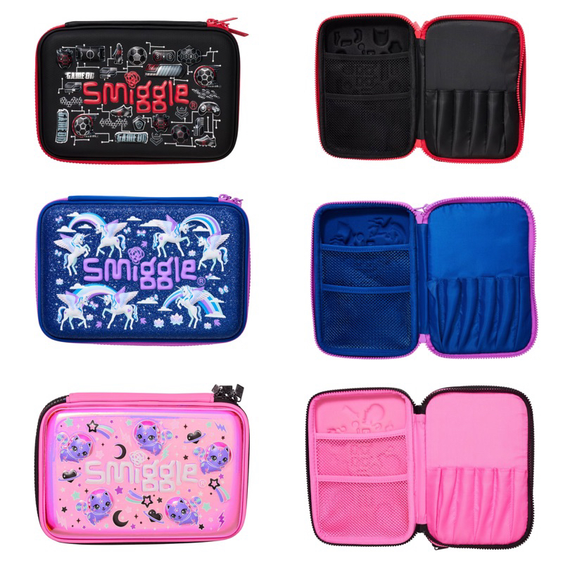 

Smiggle Hardtop Pencil Case Double Up (PO Ready 17 April 2023)