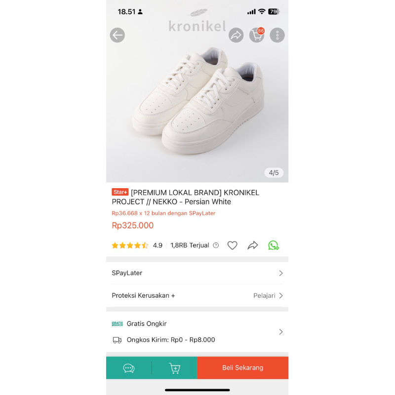 KRONIKEL NEKKO WHITE