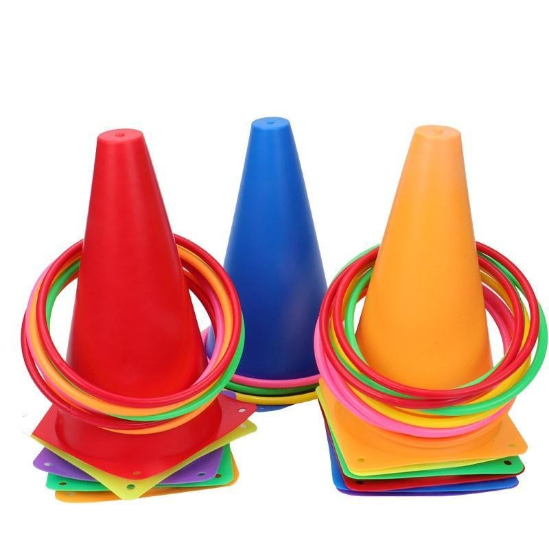 Mainan Lempar Cincin Ring Cone Throwing Game YG25