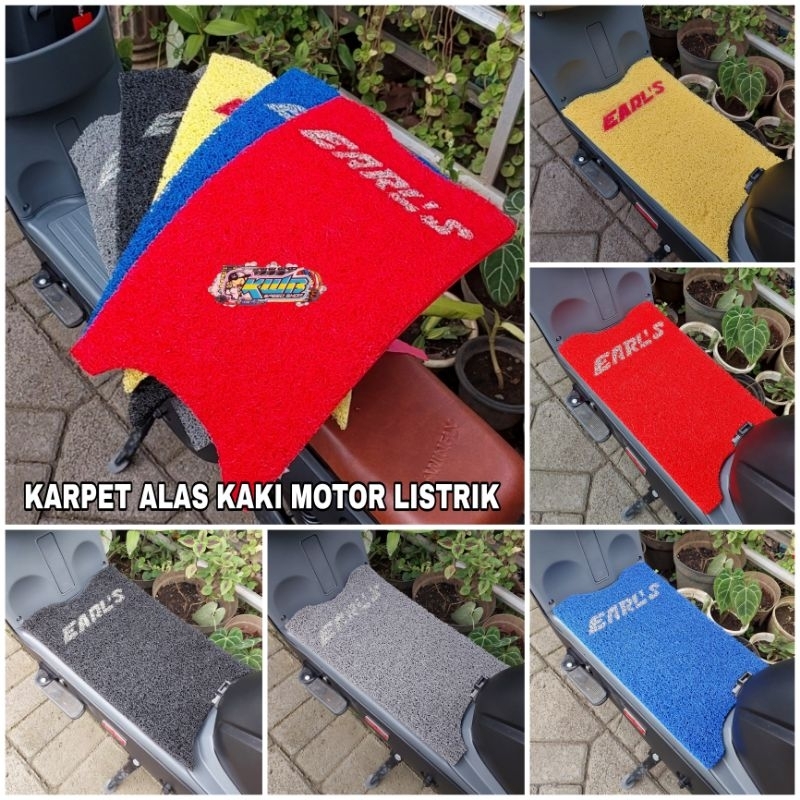 Karpet alas kaki motor listrik motor charger warna lengkap pnp semua motor cas motor charger motor listrik