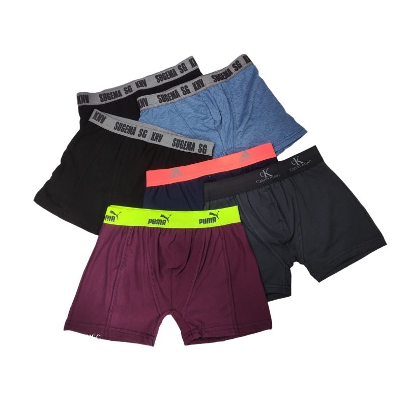 celana dalam pria boxer 6pcs random