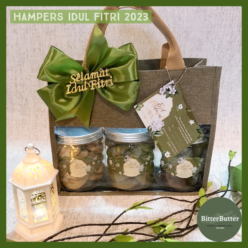 

Hampers Lebaran Idul Fitri, Healthy Cookies, Vegan.