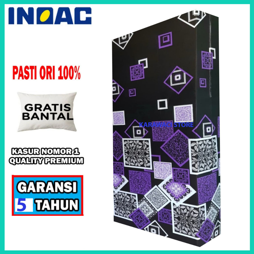 kasur busa inoac single 200x90x10 cm