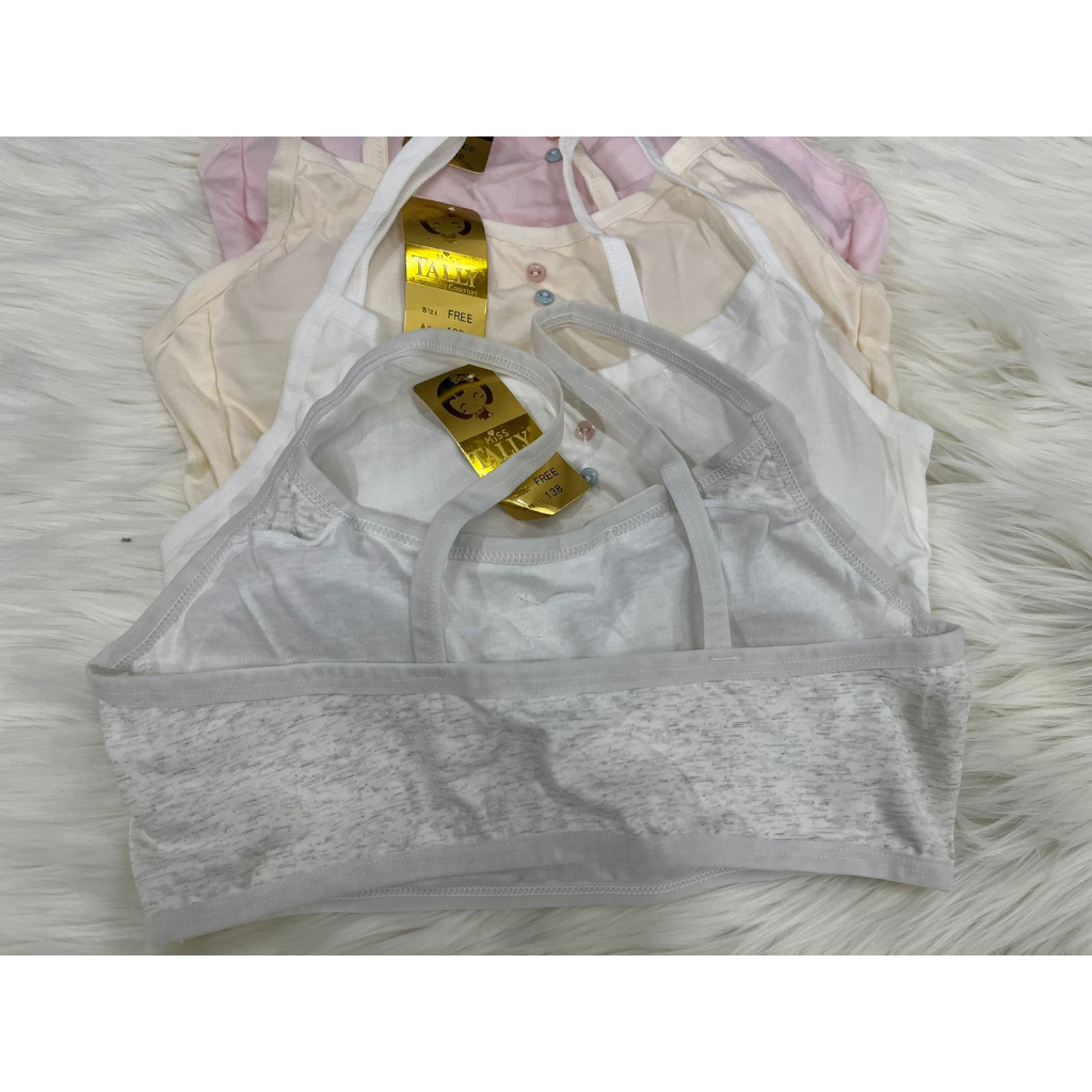 MINISET 138 TALLY -TALLY MINISET 138 - BRA REMAJA TALI KECIL DENGAN CUP BUSA YG BISA DILEPAS (TANPA KAIT)MINISET TALLY BH ANAK REMAJA CUP 138 - ARA98STORE