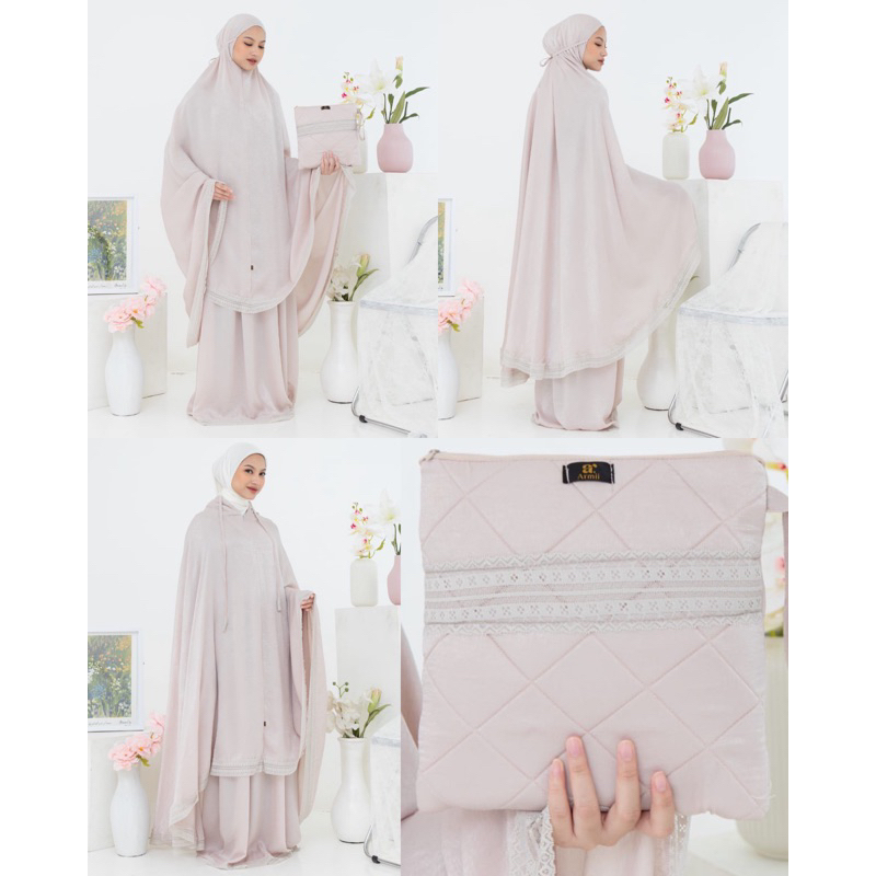 MUKENA SANTORINI RENDA BY ARMII.ID ARMII