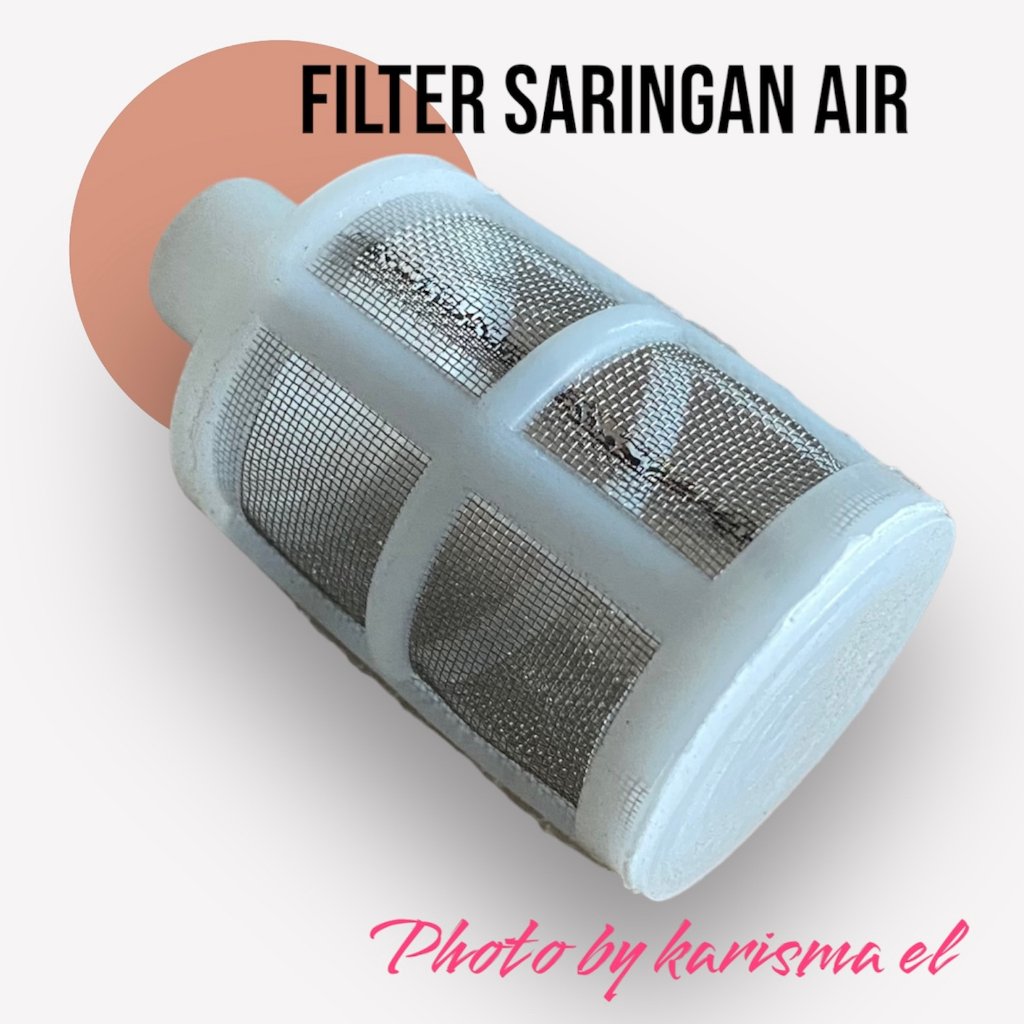 Filter Saringan Selang 11 - 12 mm Pompa DC Sprayer Elektrik Pump Aquarium