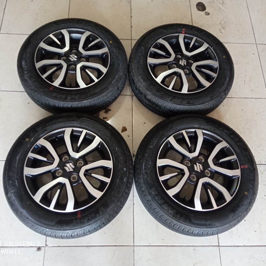 Velg Mobil Bekas Ring 14 STD ESPRESSO R14 Lebar 5 Lubang 4 ET 40 BAN 165 70 R14