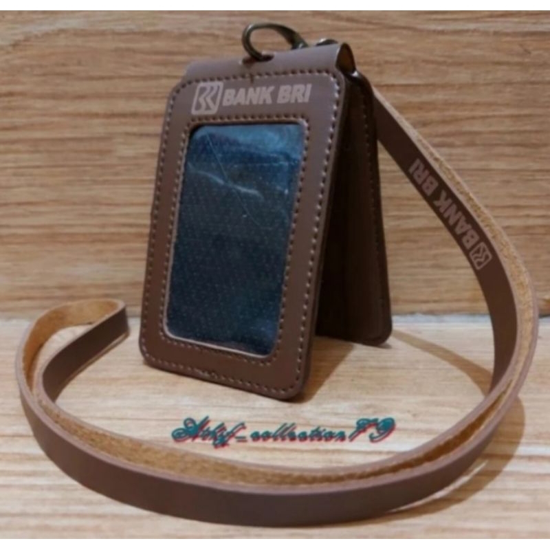 

Kalung ID Card Name Tag Bank BRI Double Slot