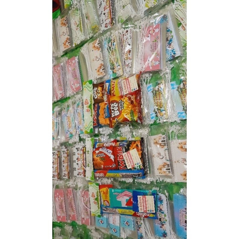 

plastik snack lebaran uk 12x20 ,1pak isi 10lembar