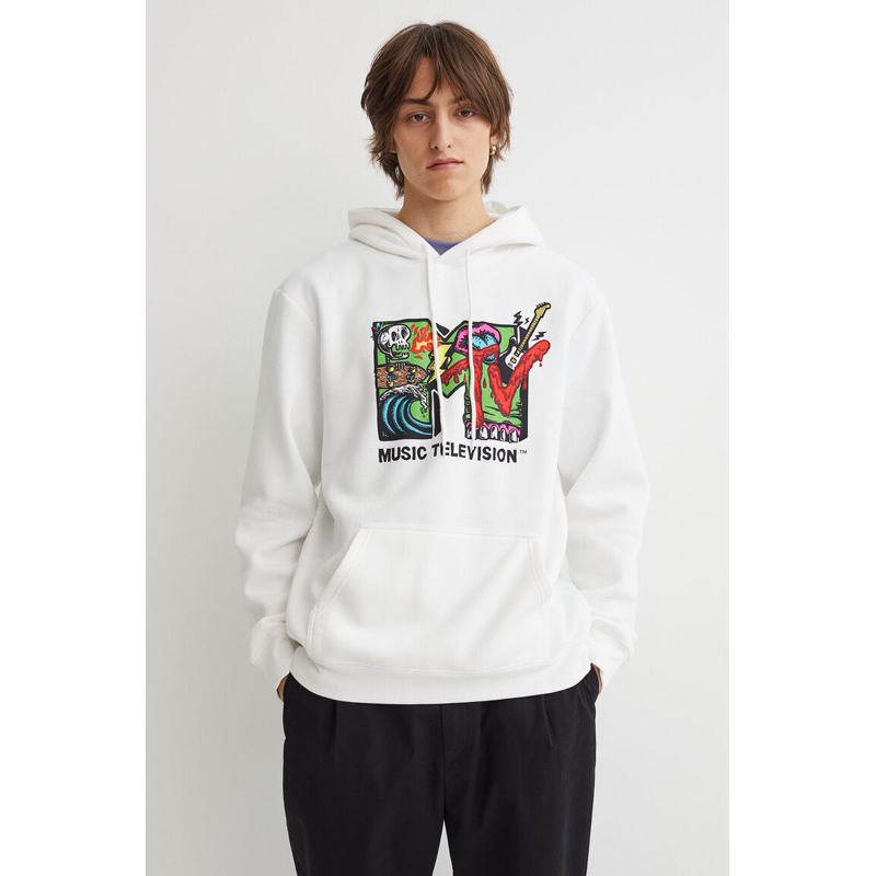 COD 5.5 Hoodie H&amp;M MTV Music Television Sweater Hnm Pria Wanita