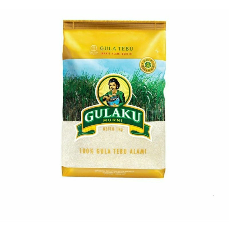 

Gulaku 1kg Gula pasir Tebu Kuning Pouch