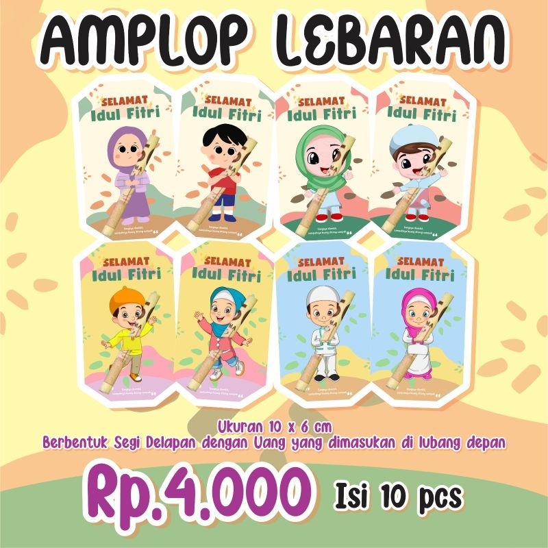 

amplop thr amplop hari raya amplop lebaran anak