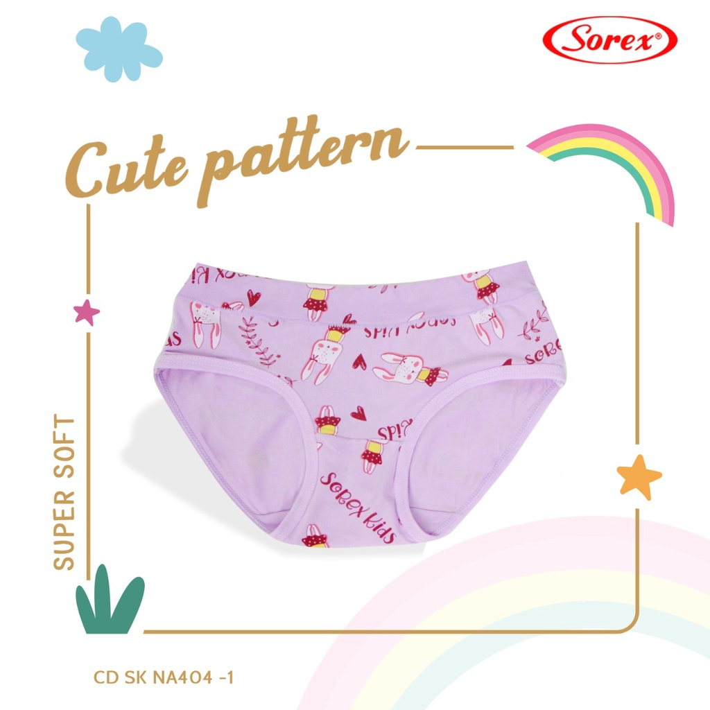 4 Pcs Sorex Kids SK NA-404 CD Anak Perempuan Super Soft CD